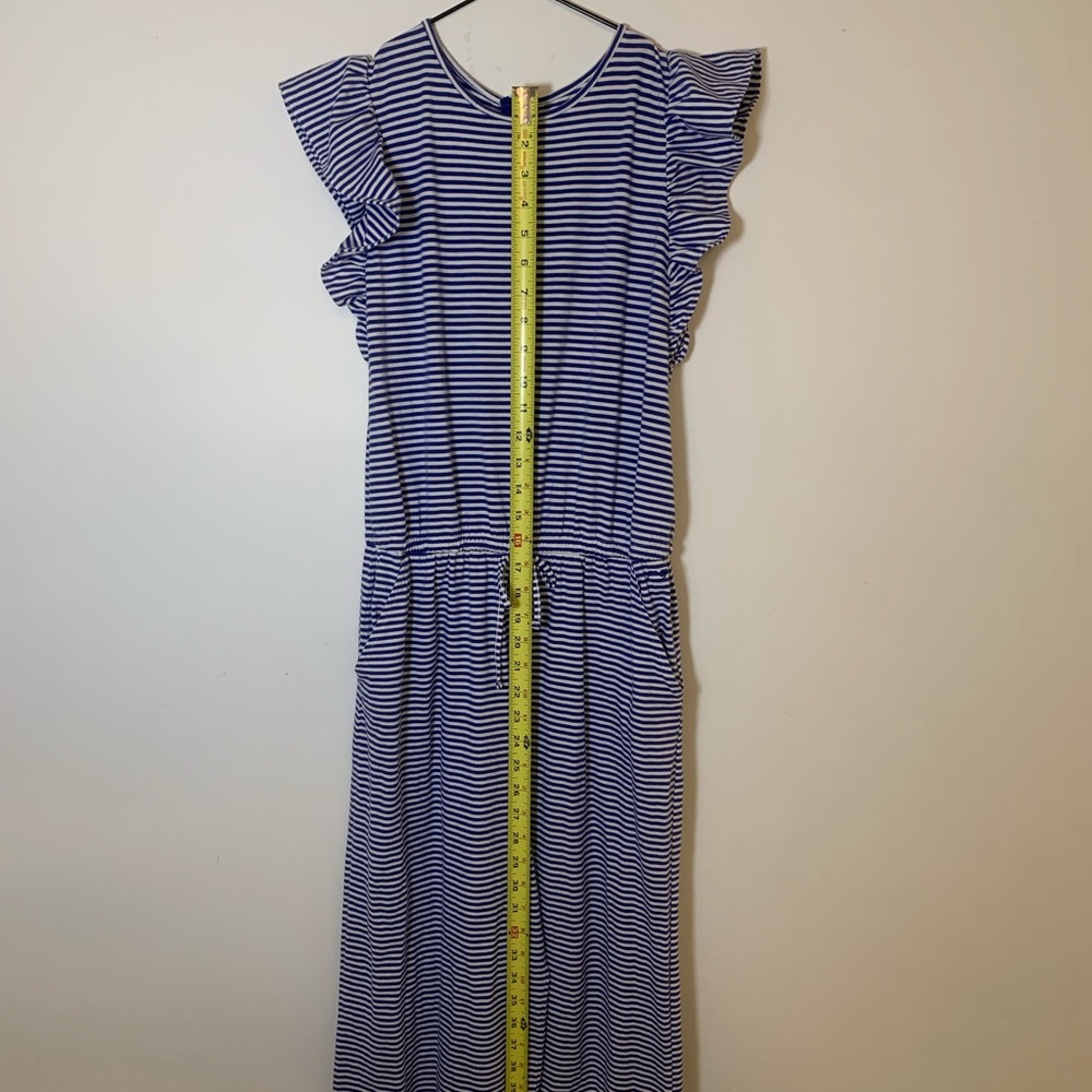 Vineyard Vines Blue and White Striped Youth jumpsuit